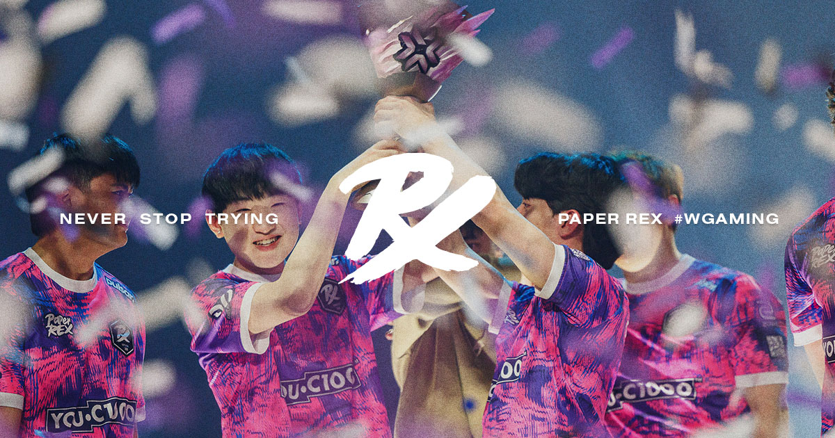 Paper Rex 2023公式ユニフォーム PAPER REX ペーパーレックス JERSEY ユニフォームの買取実績